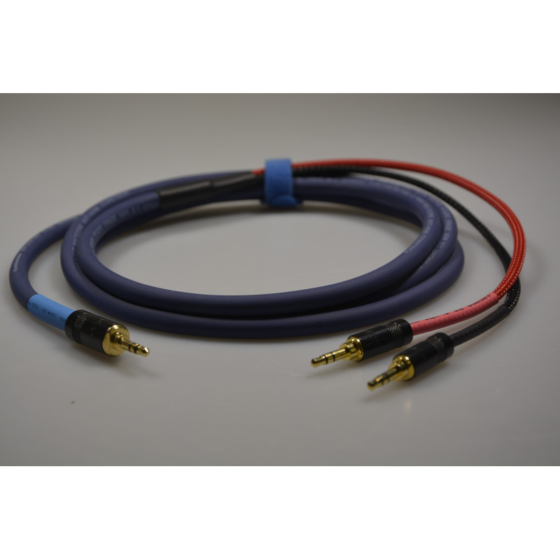 Câble Audio REAN Mini-Jack 3,5 mm stéréo vers 2 x RCA mâle 3m
